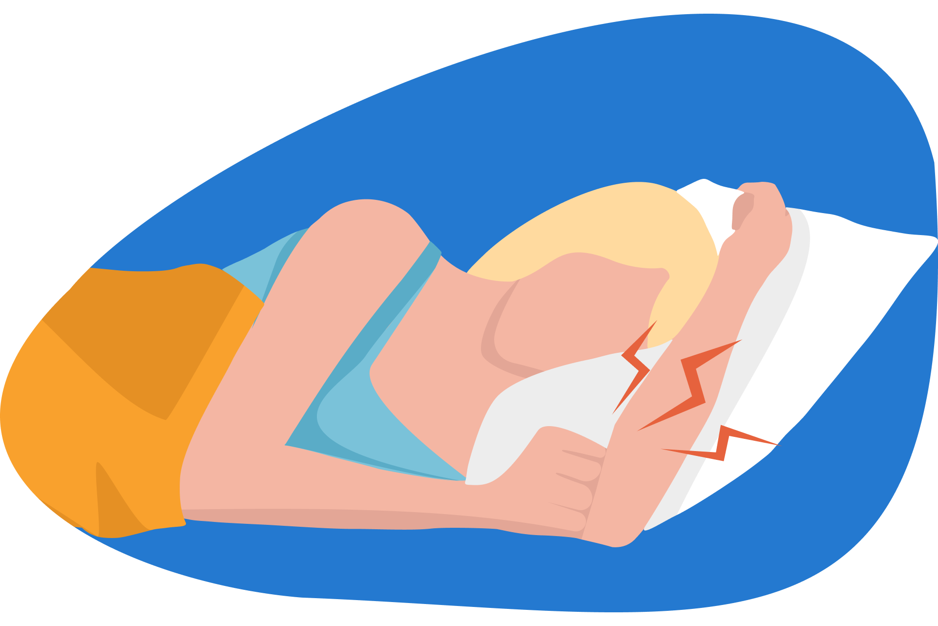 No poder dormir por las noches